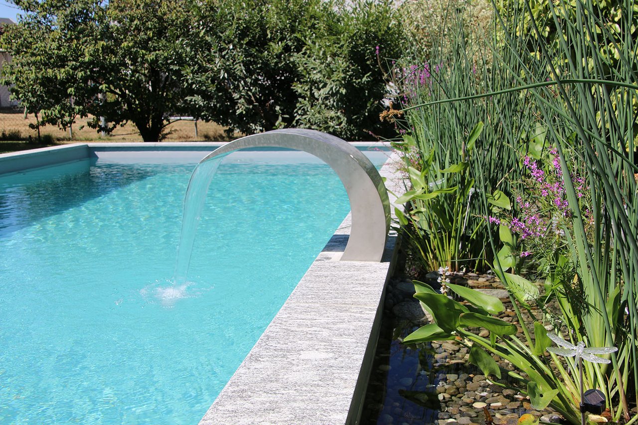 Wasserspeier für Naturpool