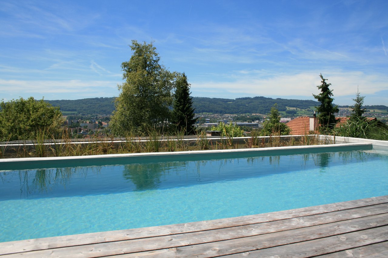 Schwimmbereich bei Biopool
