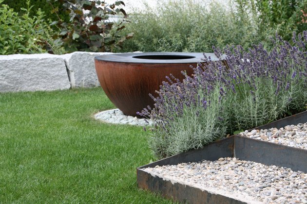 Feuerring als Gartengrill