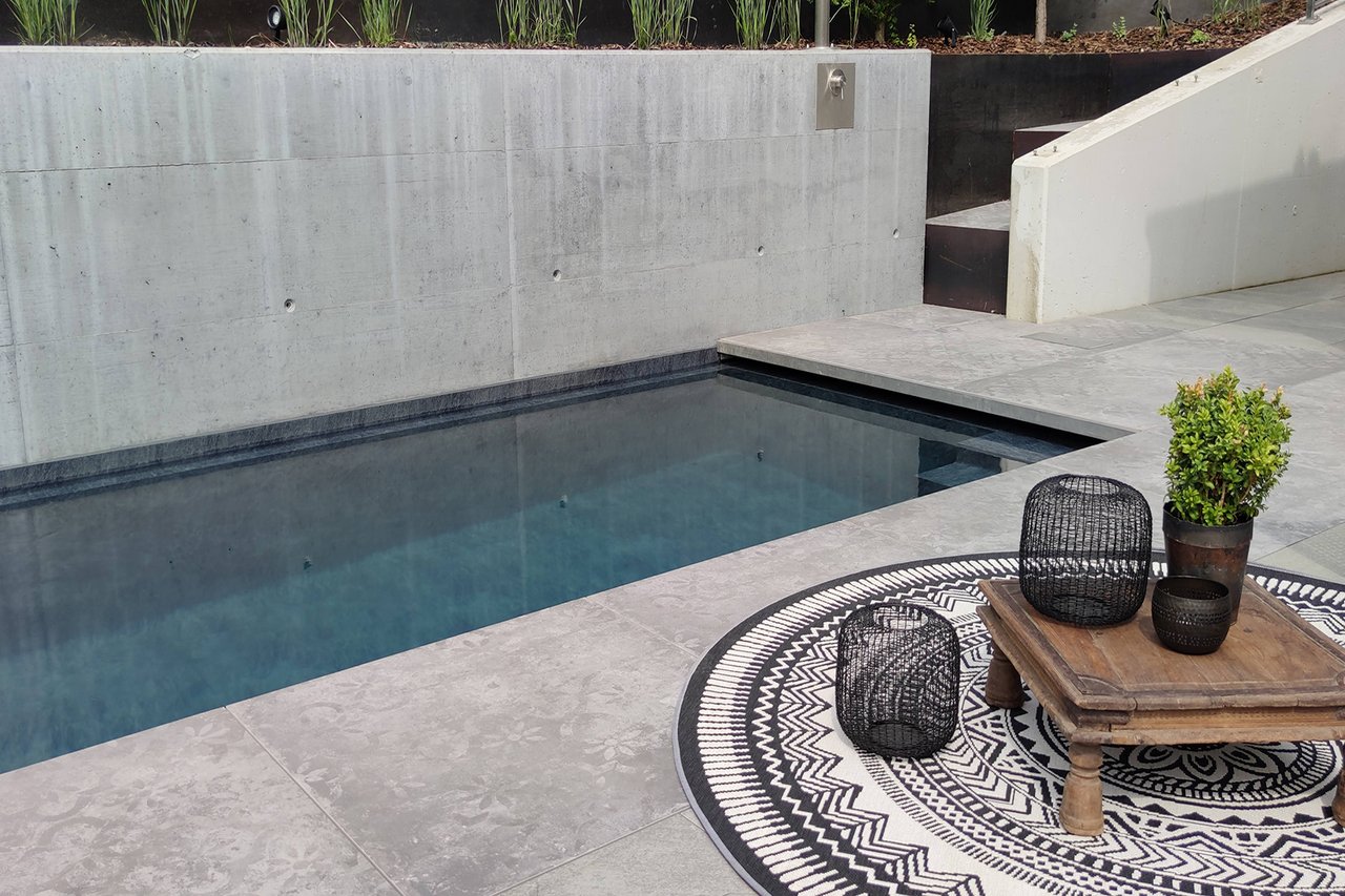 Swimmingpool mit Poolfolie TOUCH elegance