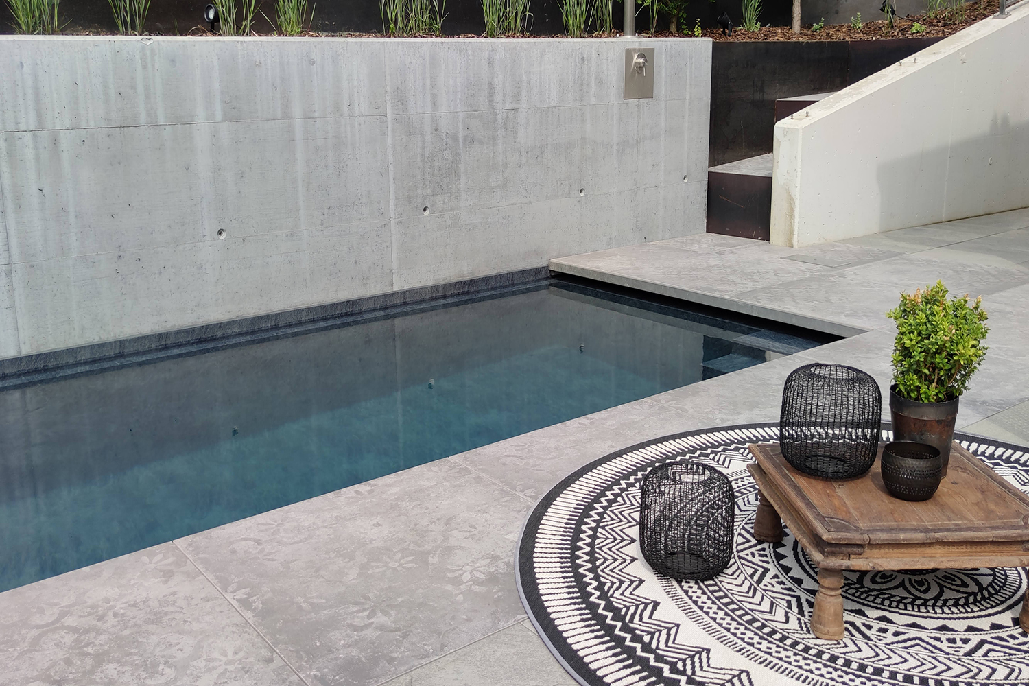 Swimmingpool mit Poolfolie TOUCH elegance