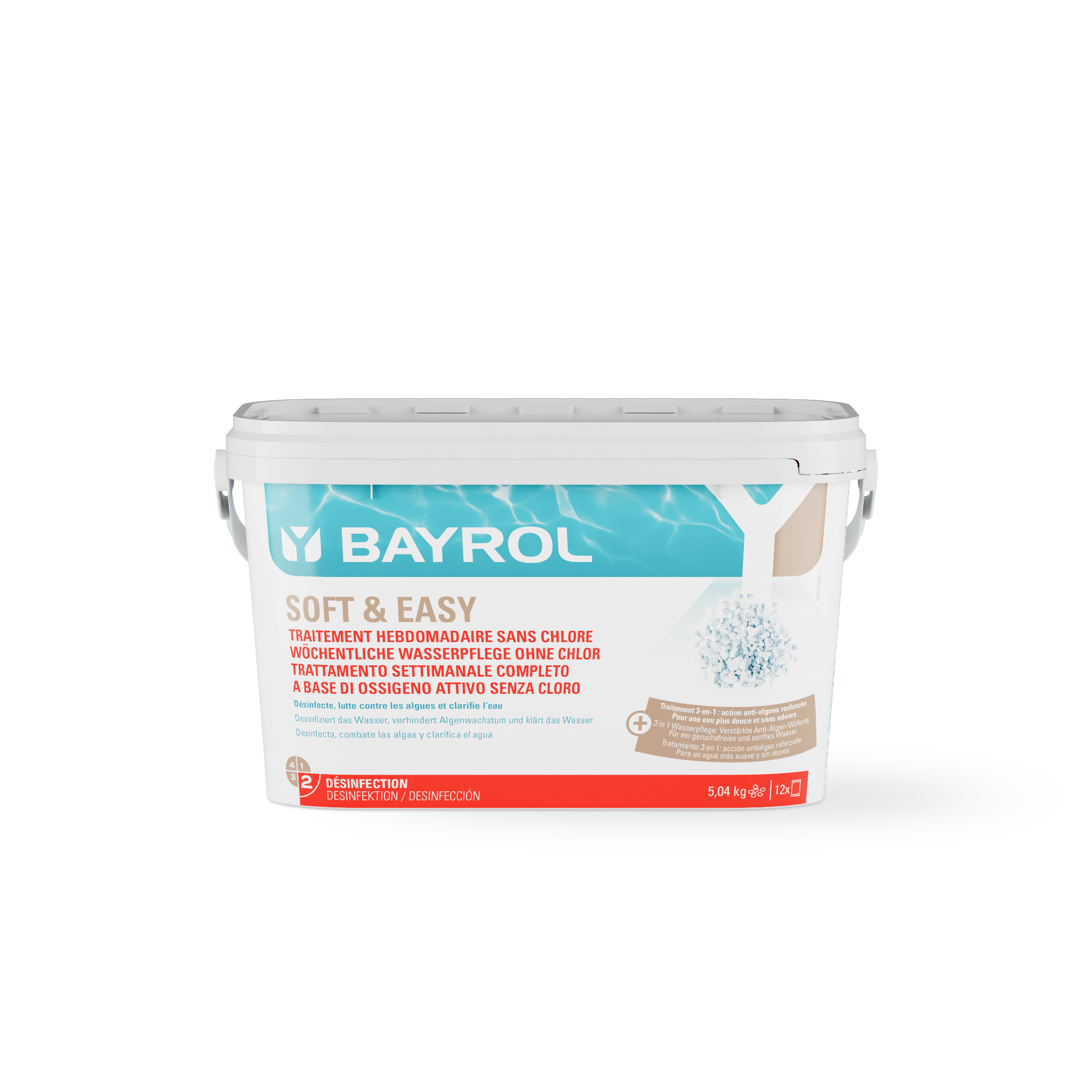 Bayrol Soft & Easy für 30m3 Wasser à 5,04 kg