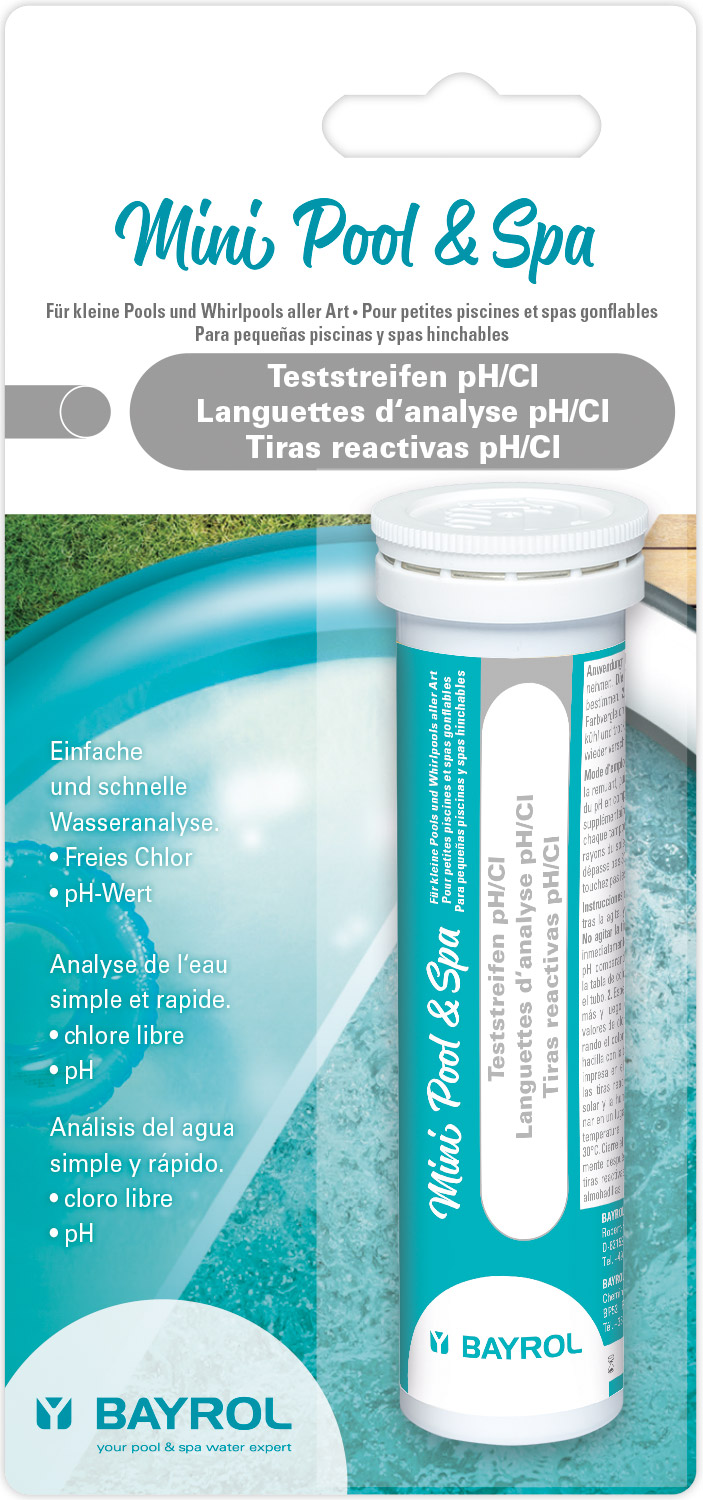 Bayrol Mini Pool & Spa Pool-Tester pH, freies Chlor