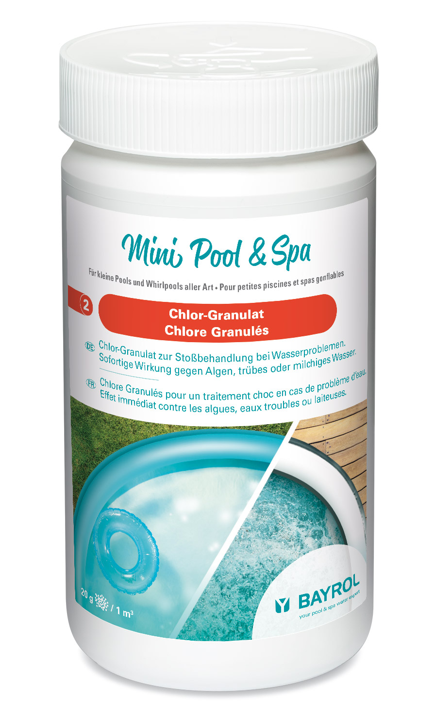 Bayrol Mini Pool & Spa Chlor-Granulat 1 kg
