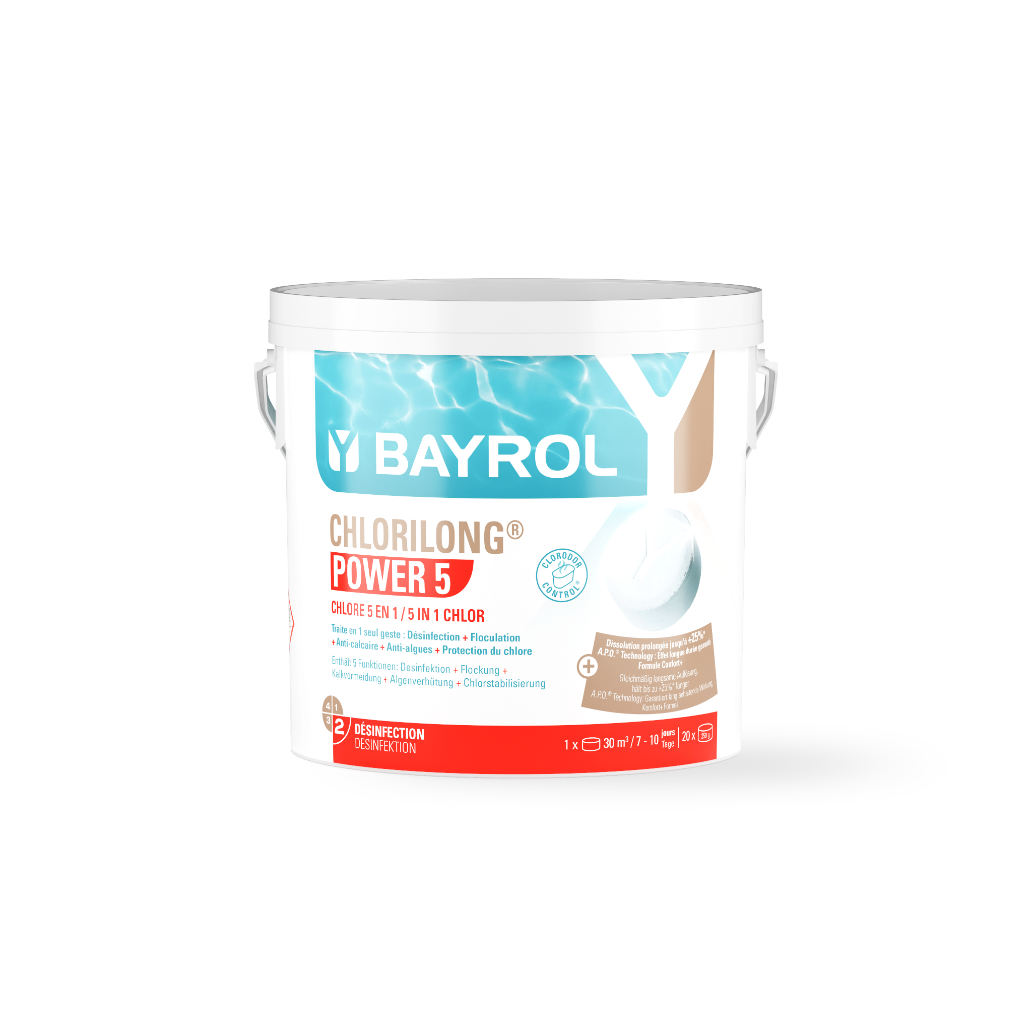 Bayrol Chlorilong Power 5, 5 kg